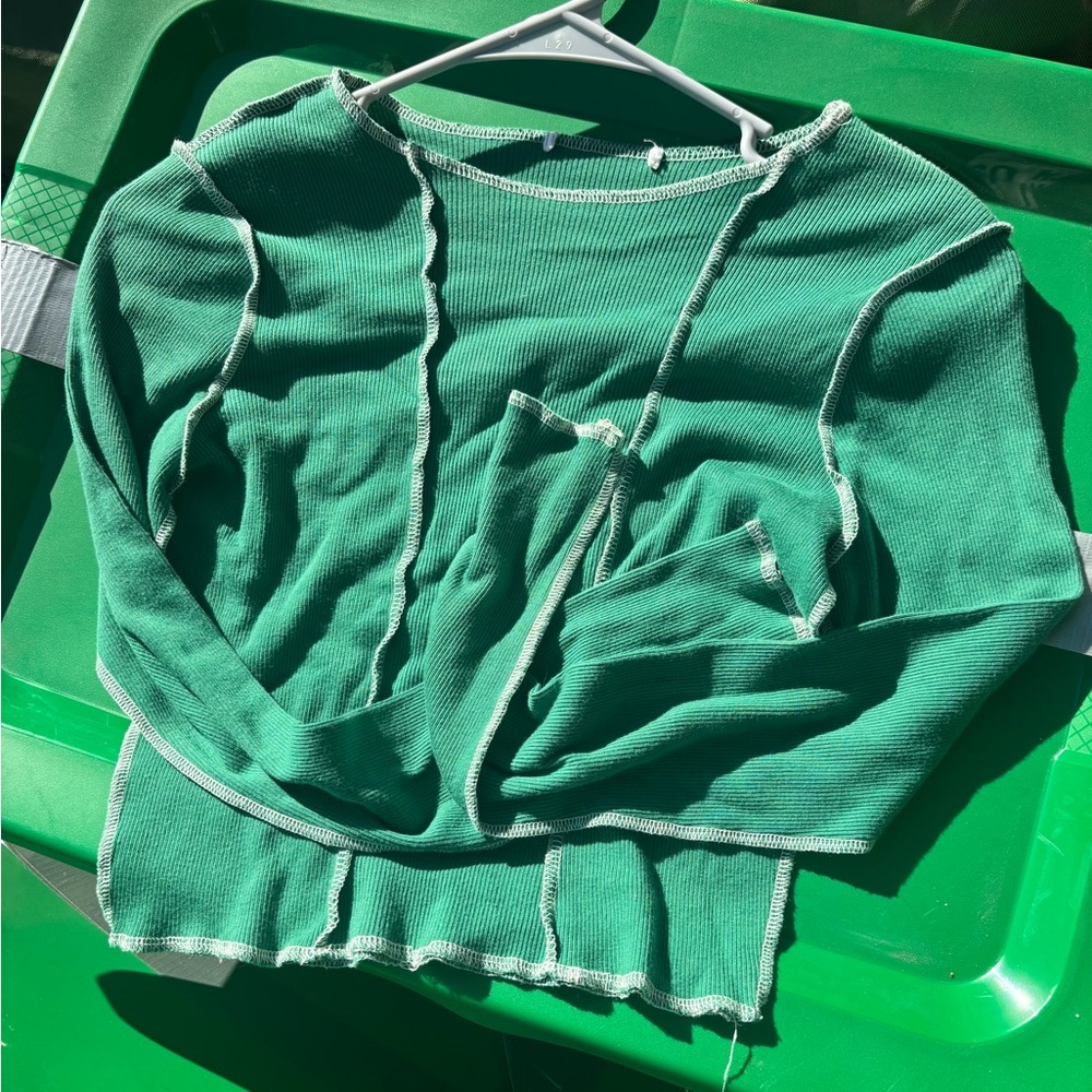 Green long sleeve